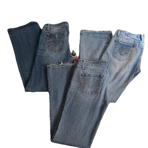 Lot of 3 Y2K ReRock Womens Jeans size 10R - Picture 9 of 9